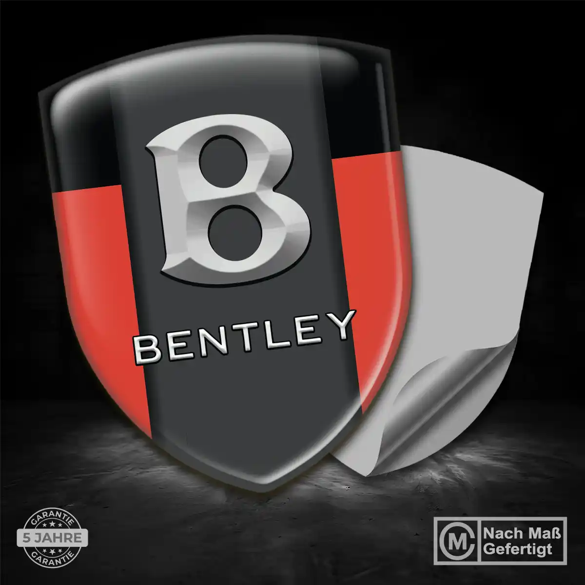 Bentley Aufkleber 3D Gel Emblem Höchste Qualität