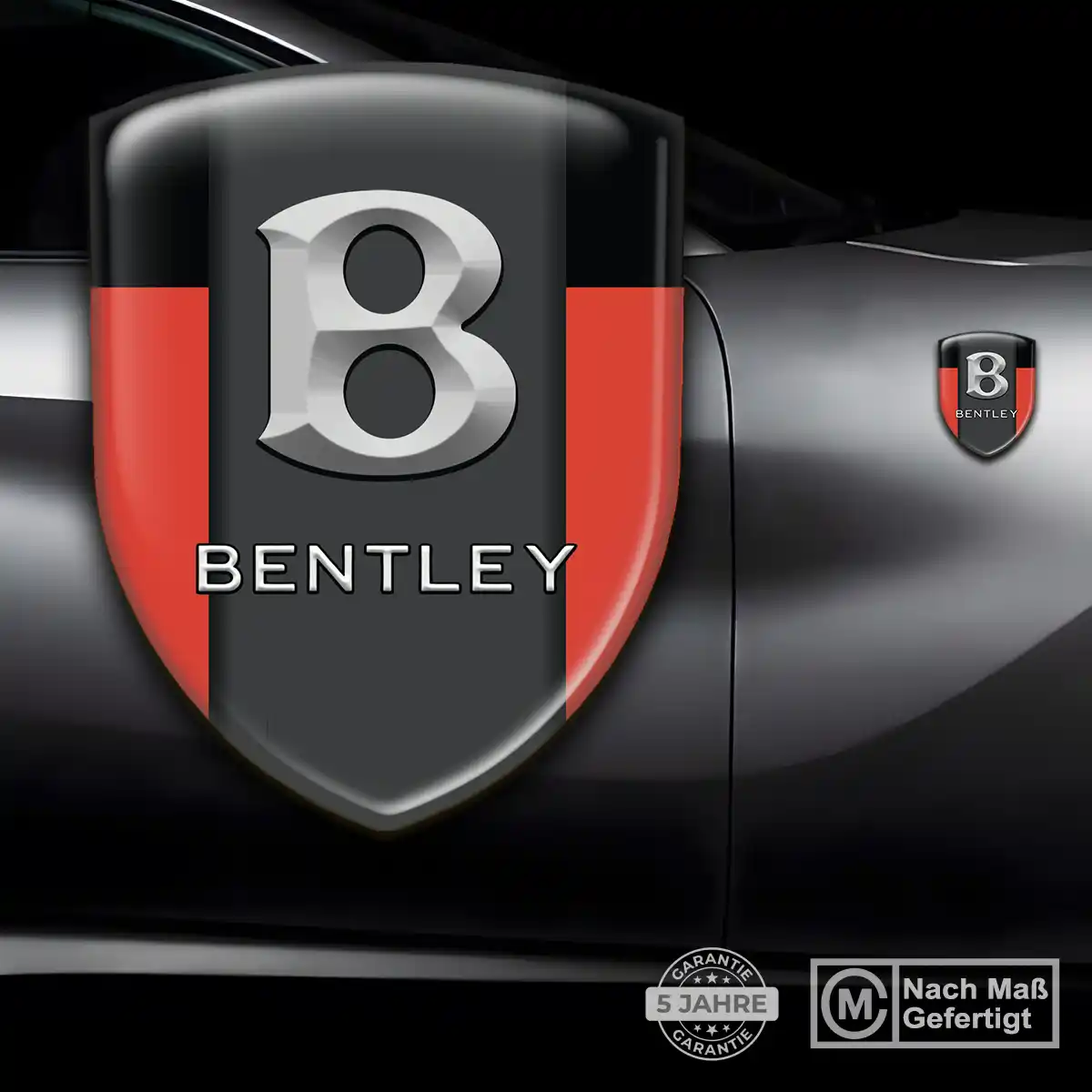 Bentley Aufkleber 3D Gel Emblem Höchste Qualität