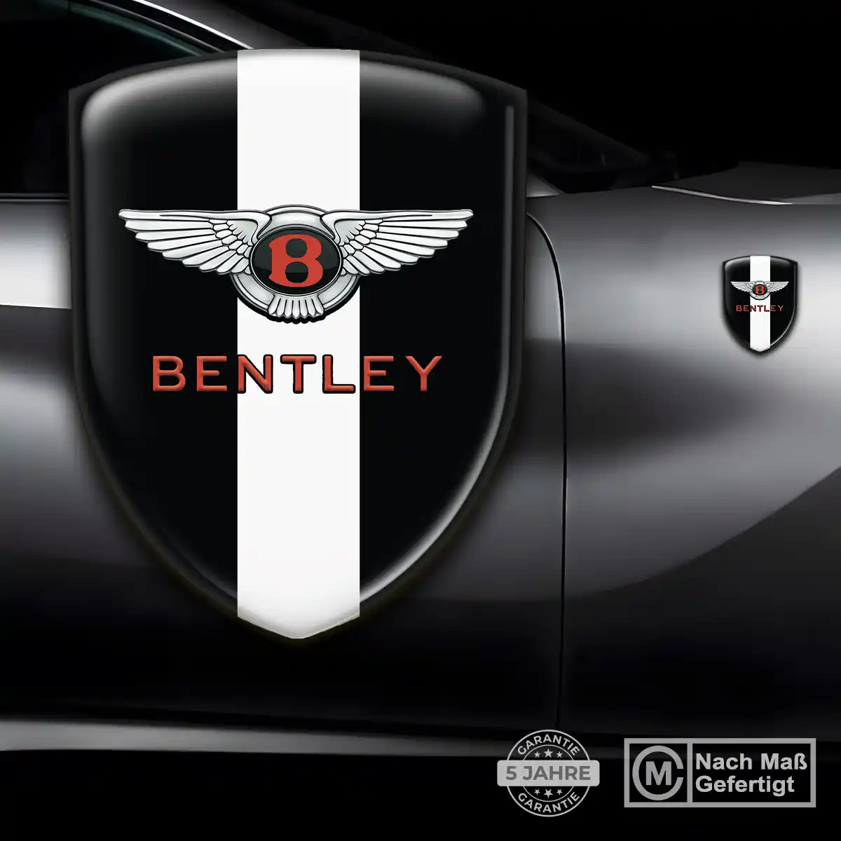 Bentley Aufkleber 3D Gel Emblem Markenedition