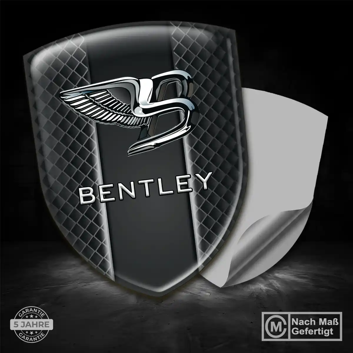 Bentley Aufkleber 3D Gel Emblem Premium-Edition