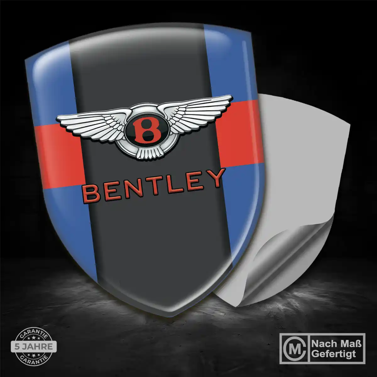 Bentley Aufkleber 3D Gel Emblem Premiumqualität