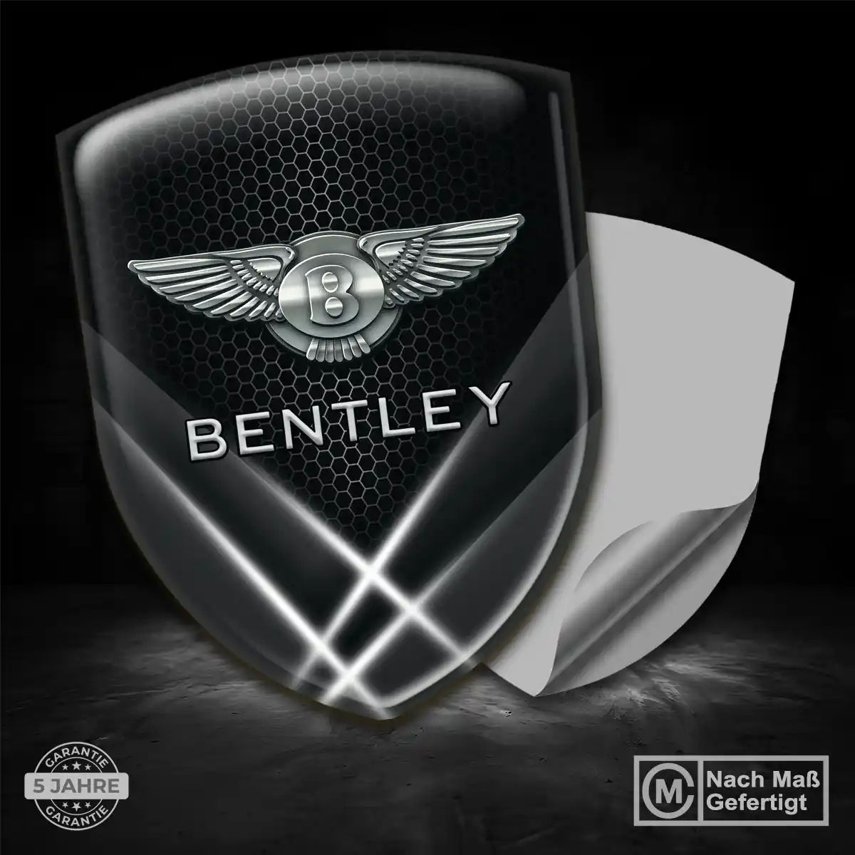 Bentley Aufkleber 3D Gel Embleme Anspruchsvolles Design