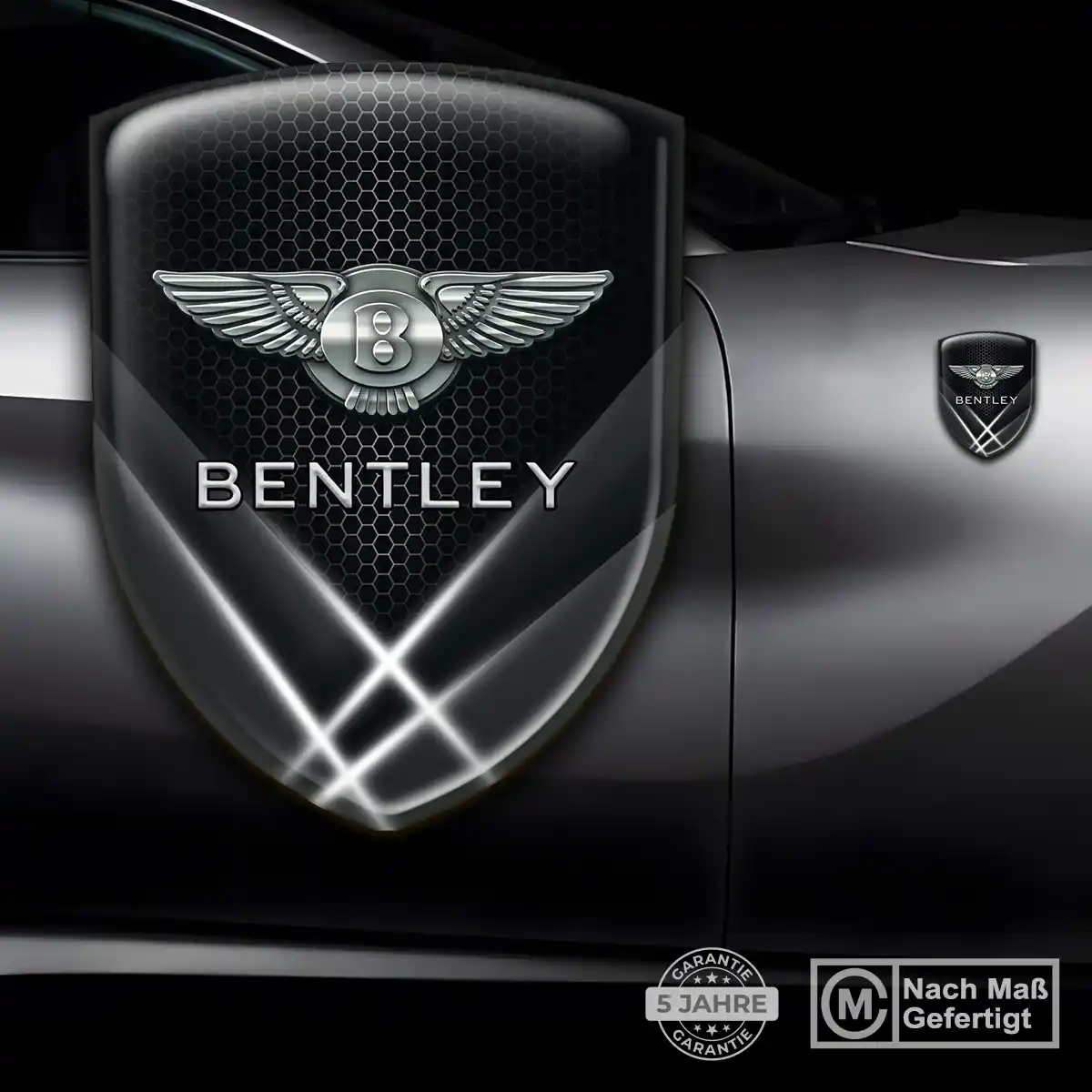 Bentley Aufkleber 3D Gel Embleme Anspruchsvolles Design