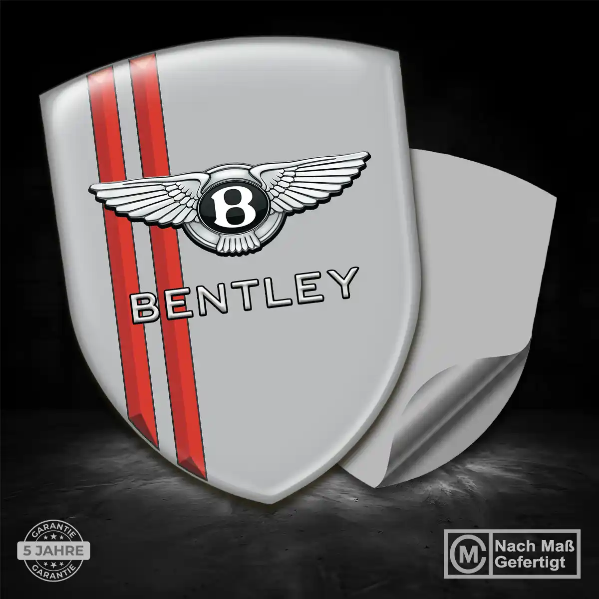 Bentley Aufkleber 3D Gel Embleme Ausdrucksstarkes Design