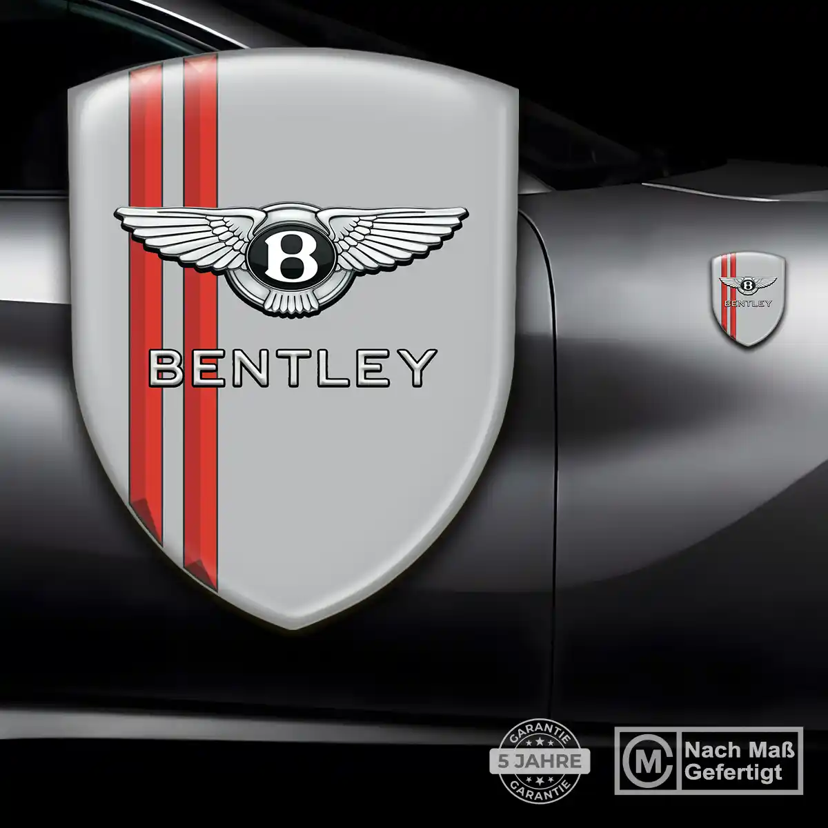 Bentley Aufkleber 3D Gel Embleme Ausdrucksstarkes Design