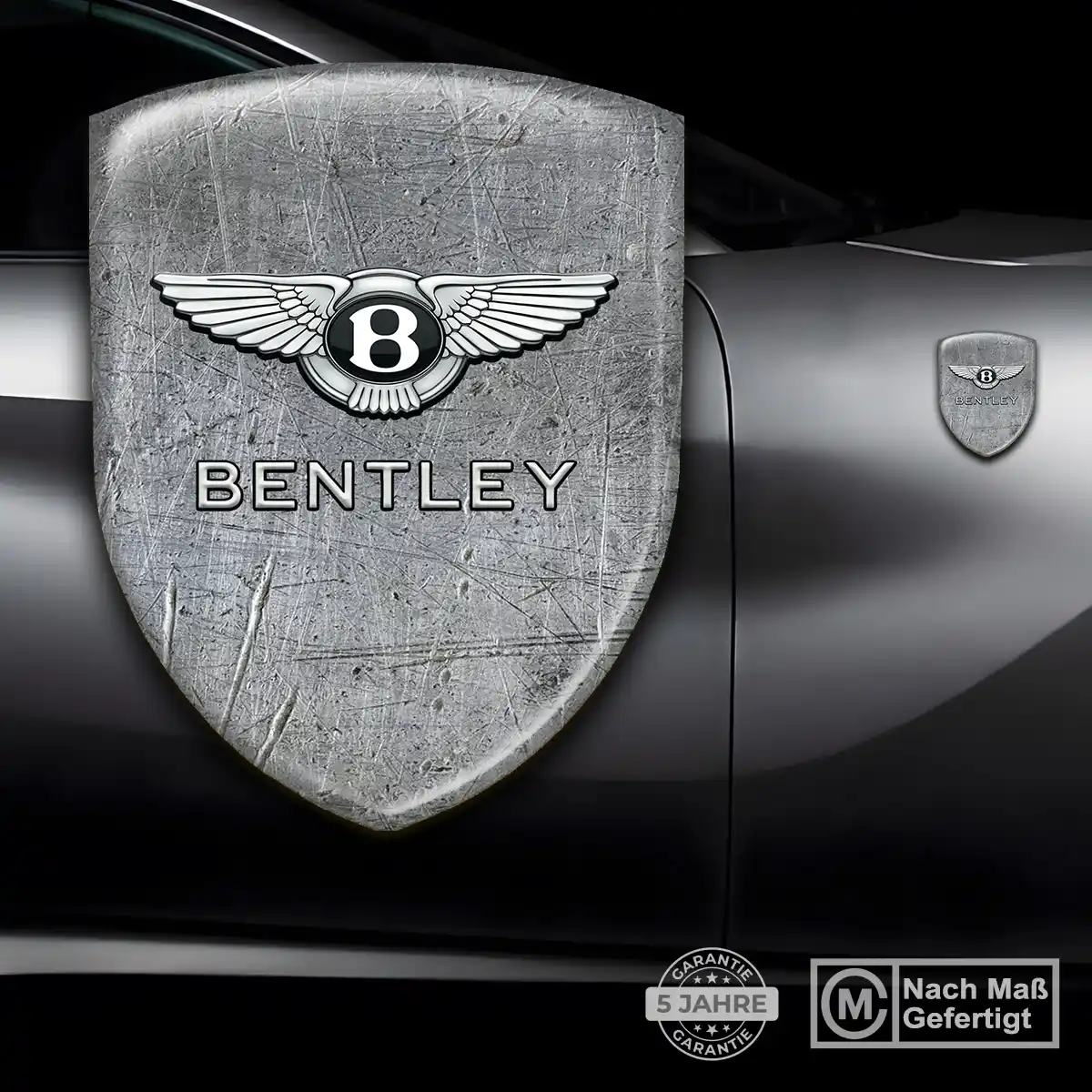Bentley Aufkleber 3D Gel Embleme Auto Edles Design