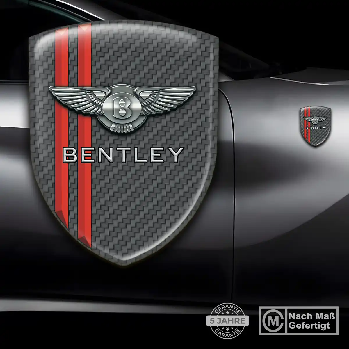 Bentley Aufkleber 3D Gel Embleme Auto Hochwertiges Harz