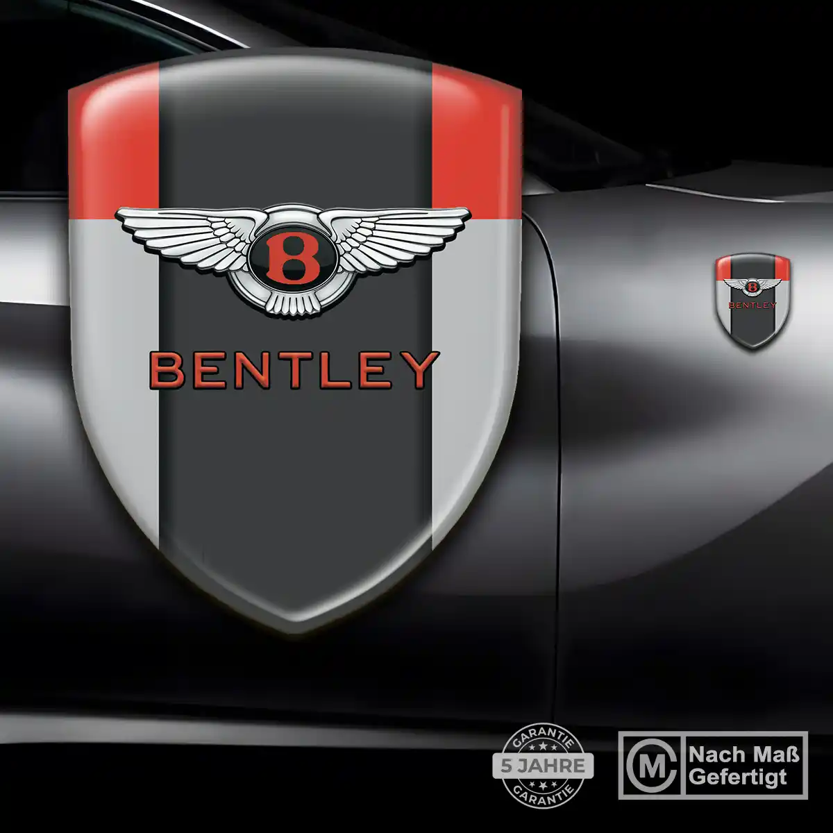 Bentley Aufkleber 3D Gel Embleme Auto Interieurdesign