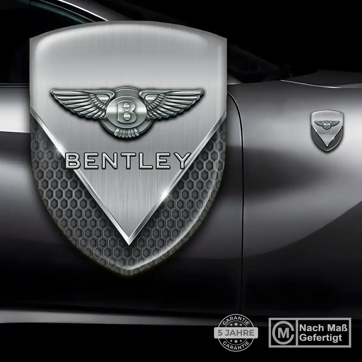 Bentley Aufkleber 3D Gel Embleme Auto Limitierte Auflage
