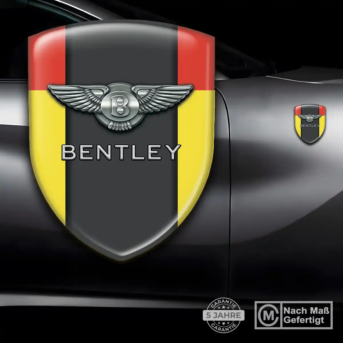 Bentley Aufkleber 3D Gel Embleme Auto Premiumqualität