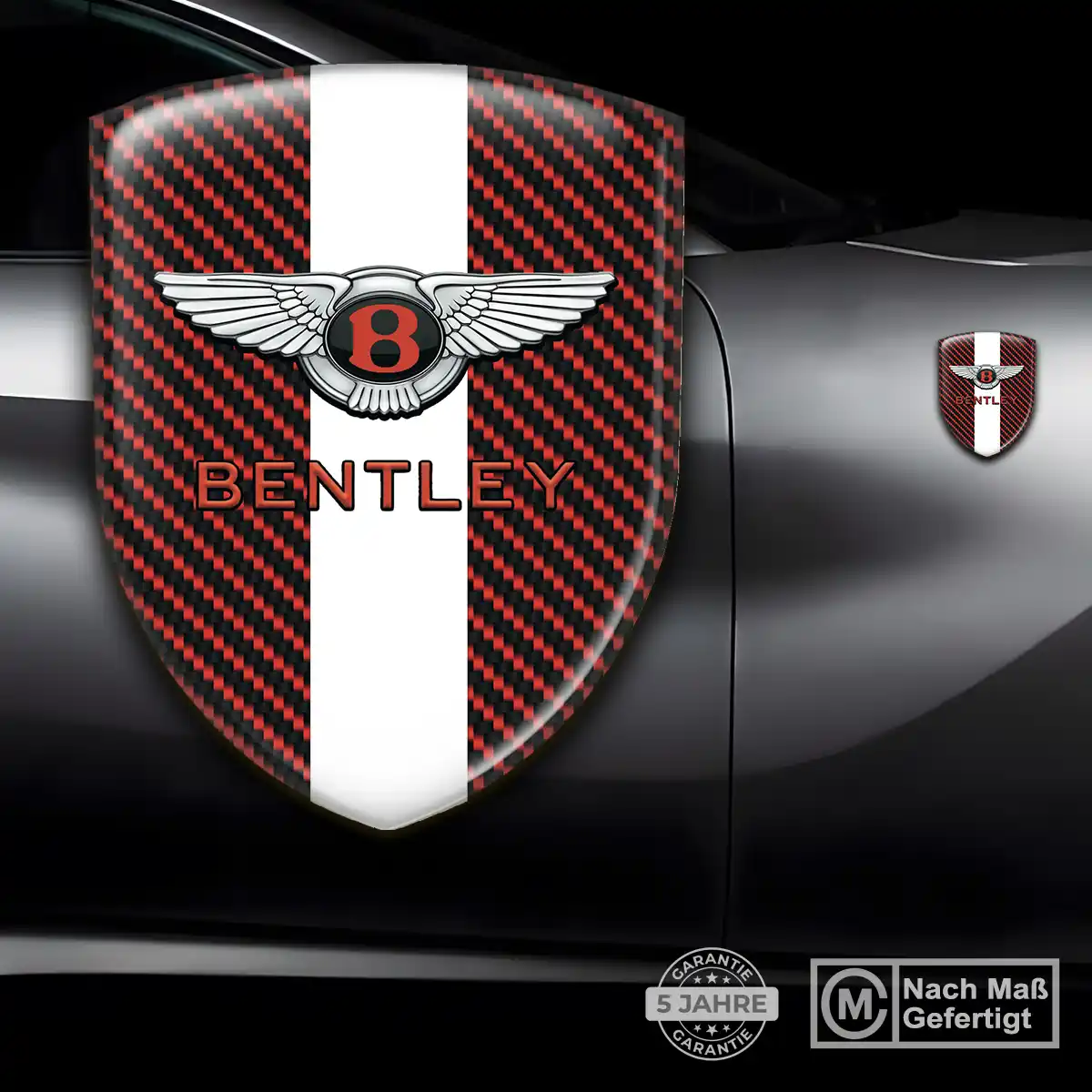 Bentley Aufkleber 3D Gel Embleme Auto Tuningfahrzeug