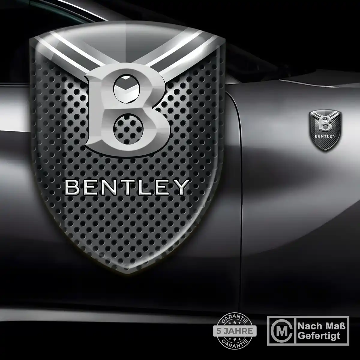 Bentley Aufkleber 3D Gel Embleme Hochwertiges Harz