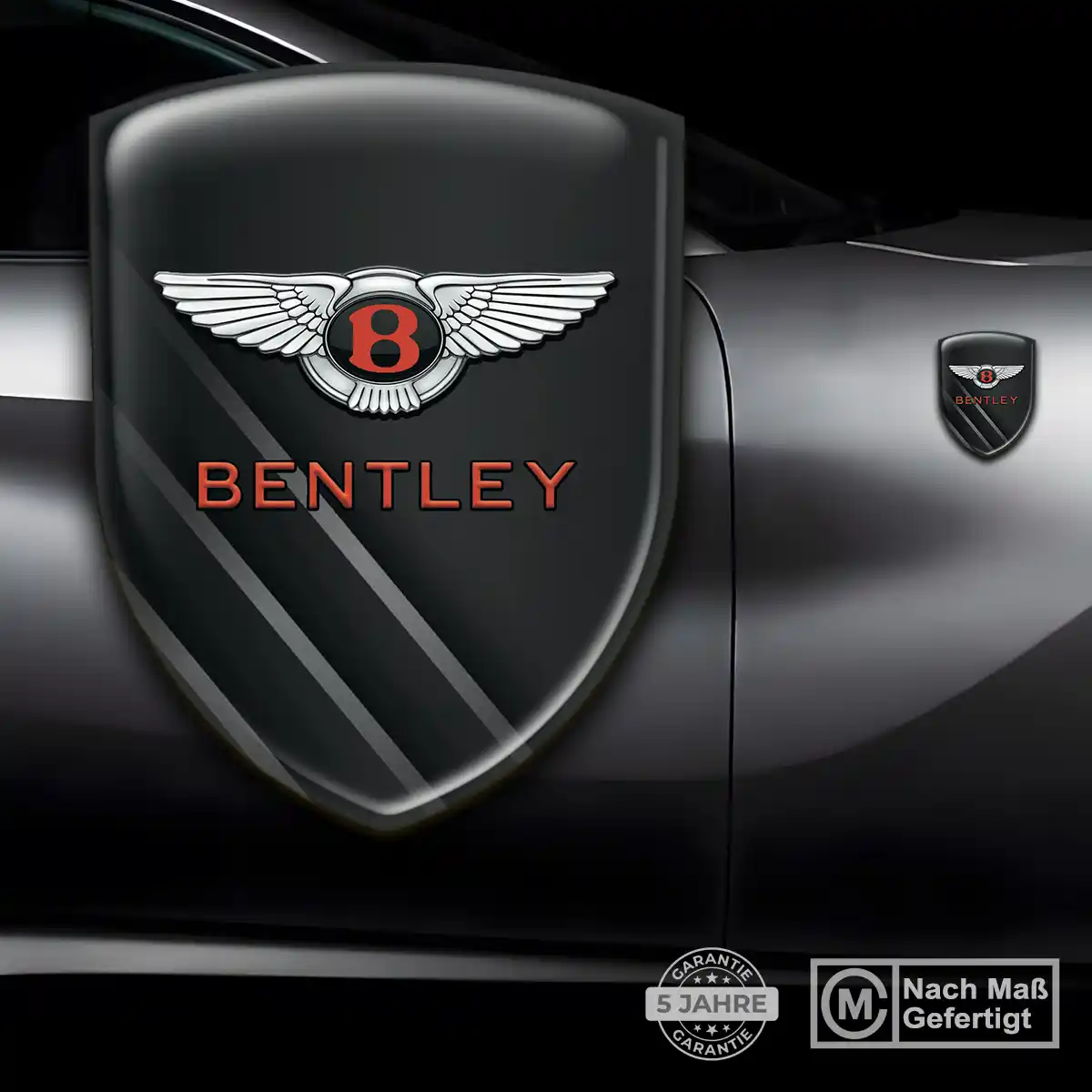 Bentley Aufkleber 3D Gel Embleme Markenedition