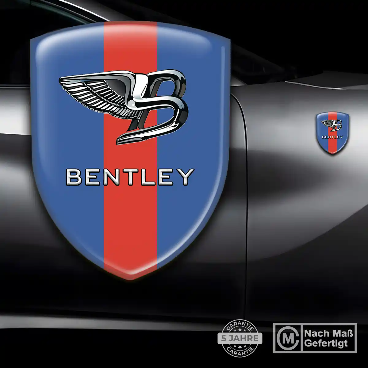 Bentley Aufkleber 3D Gel Embleme Premiumqualität