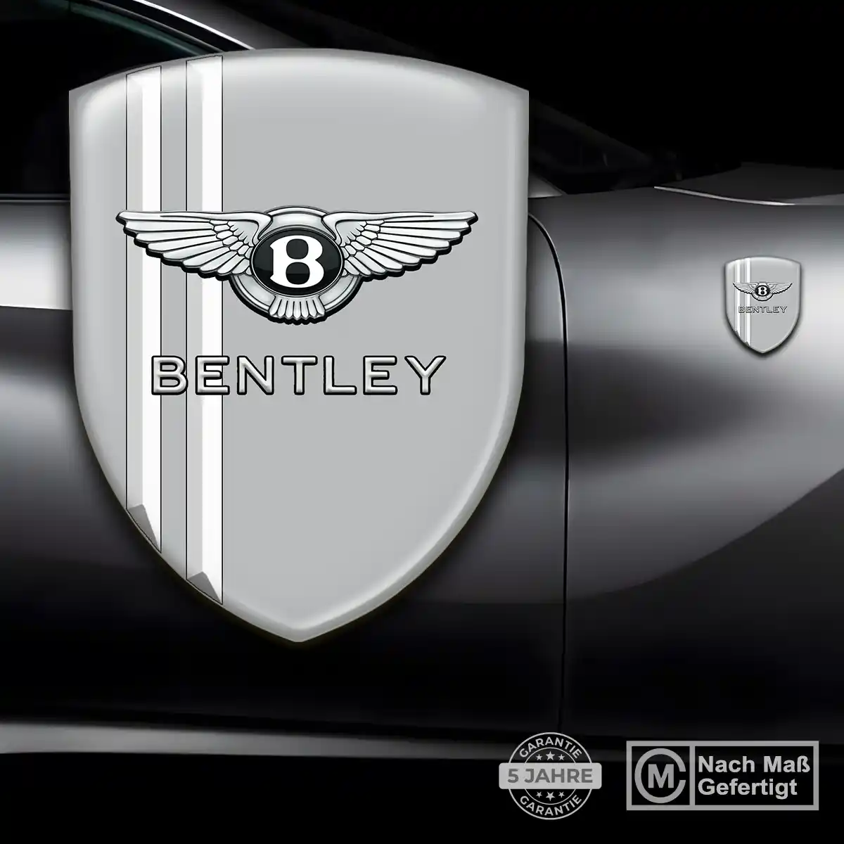 Bentley Aufkleber 3D Gel Embleme Tuningfahrzeug