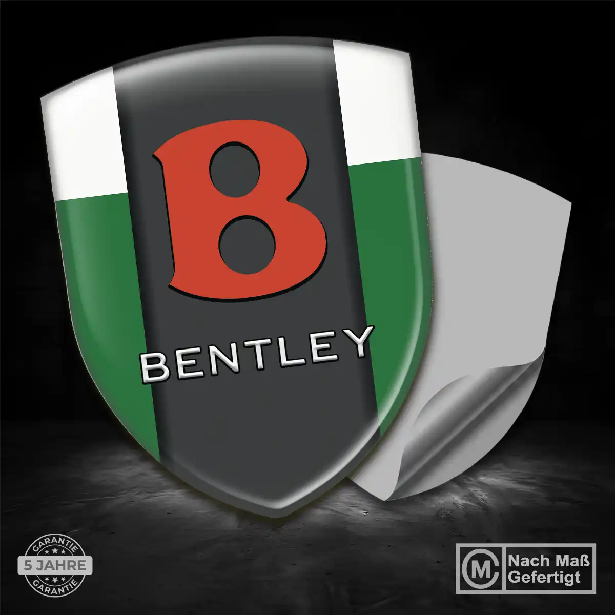 Bentley Aufkleber 3D Gel Silikon Auto Elegantes Design