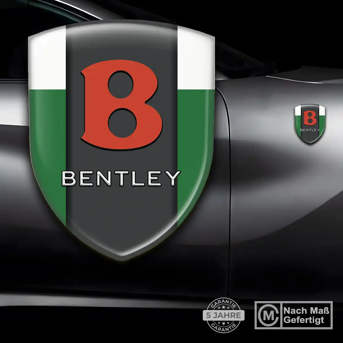 Bentley Aufkleber 3D Gel Silikon Auto Elegantes Design