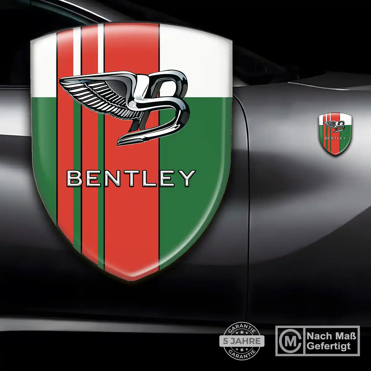 Bentley Aufkleber 3D Gel Silikon Auto Exterieurdesign