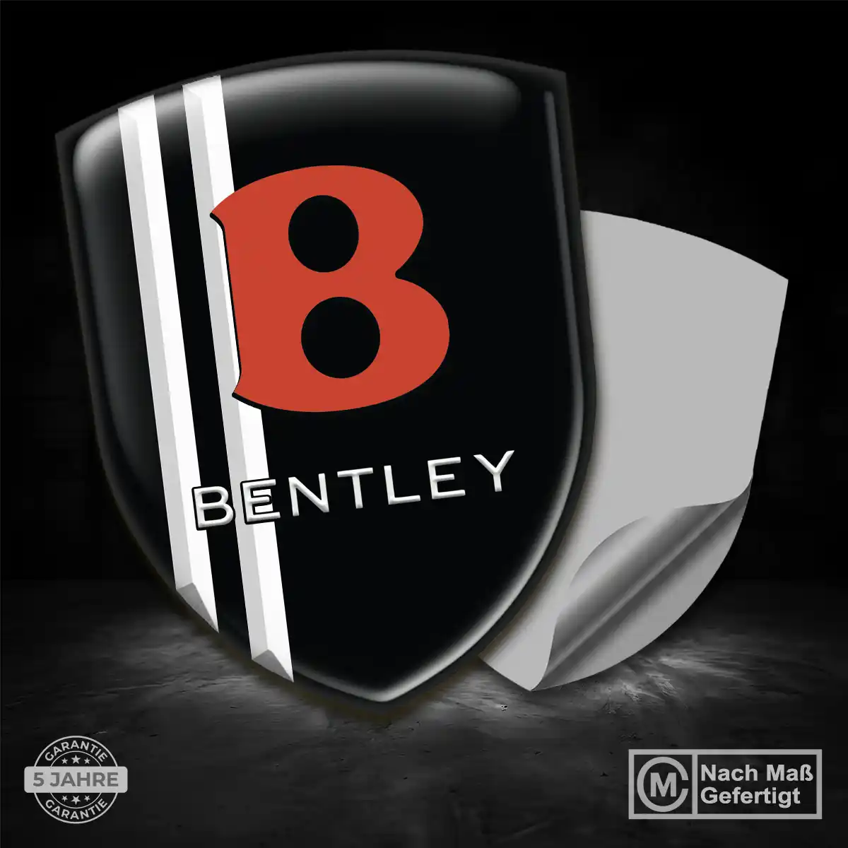 Bentley Aufkleber 3D Gel Silikon Auto Hohe Qualität