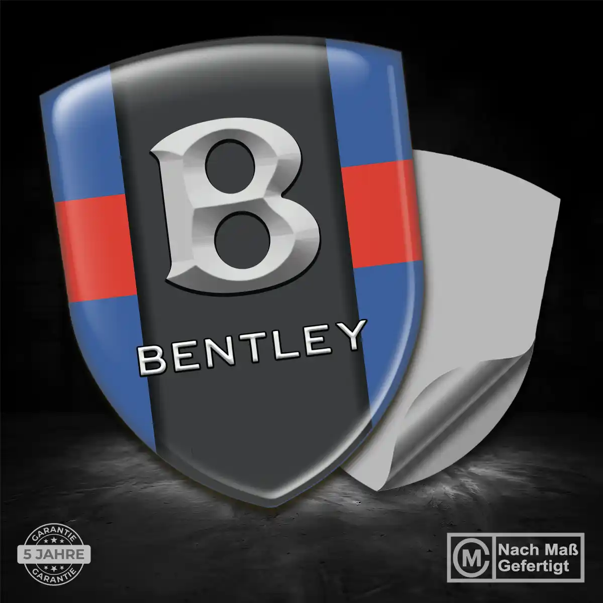 Bentley Aufkleber 3D Gel Silikon Auto Interieurdesign