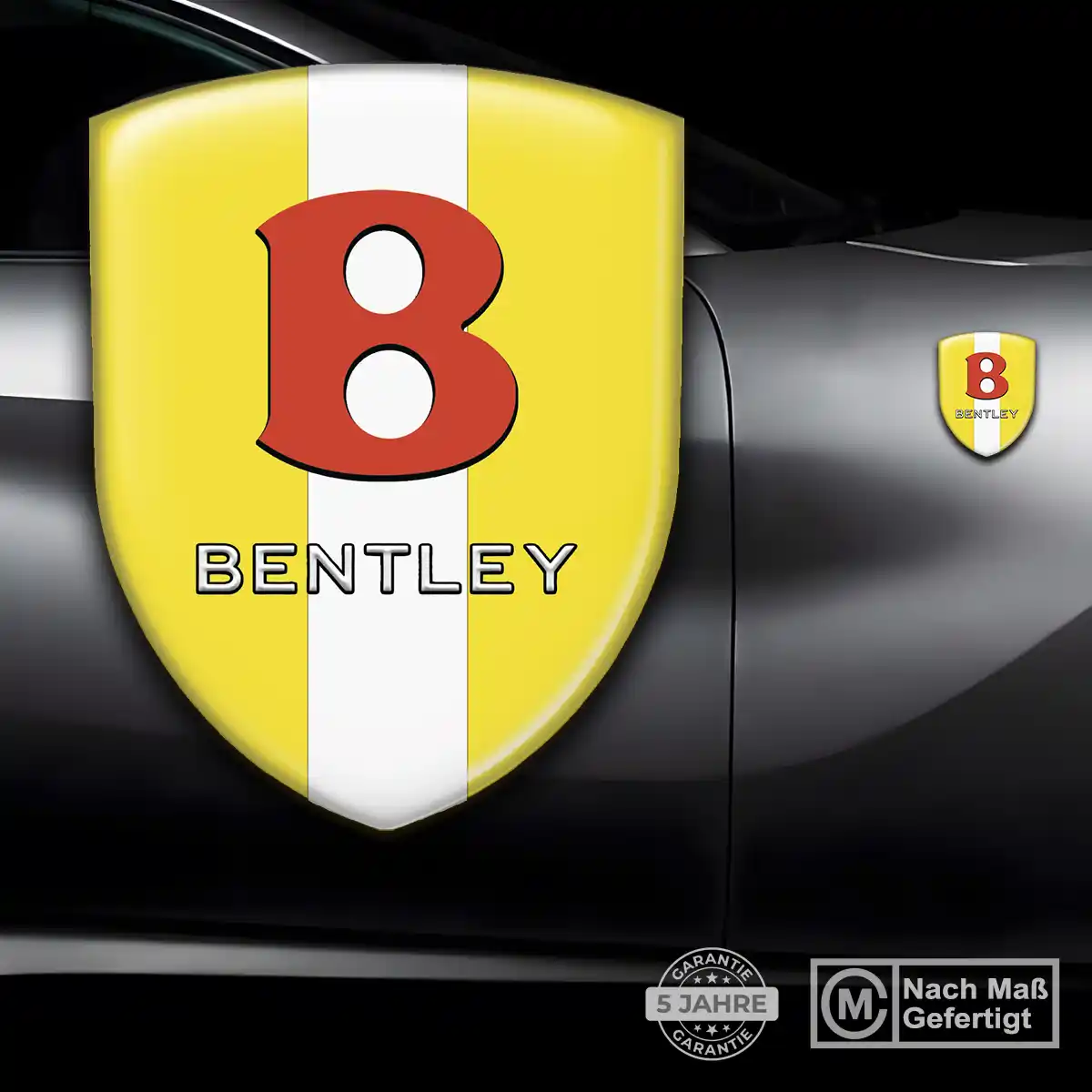 Bentley Aufkleber 3D Gel Silikon Auto Limitierte Auflage
