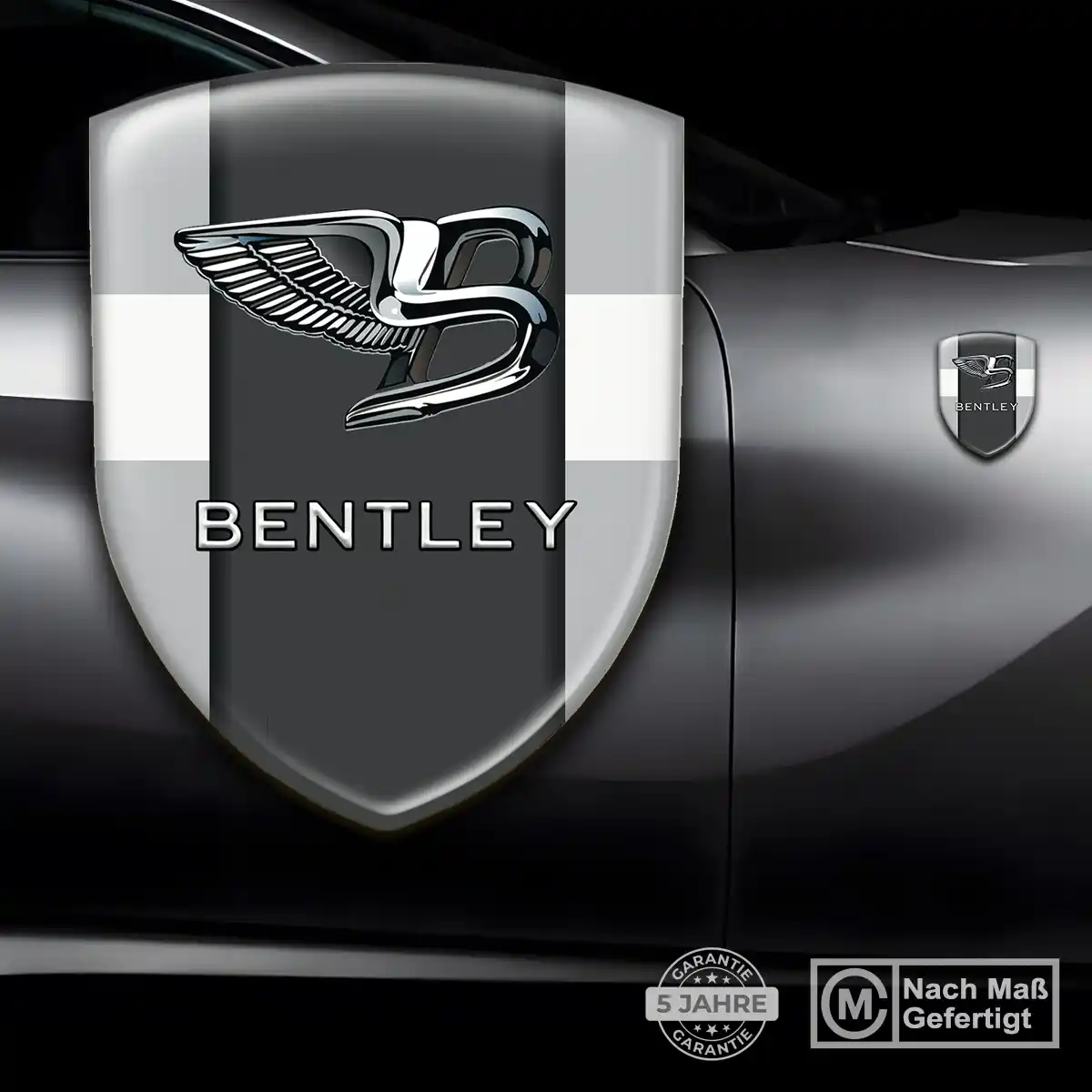 Bentley Aufkleber 3D Gel Silikon Auto Markenedition