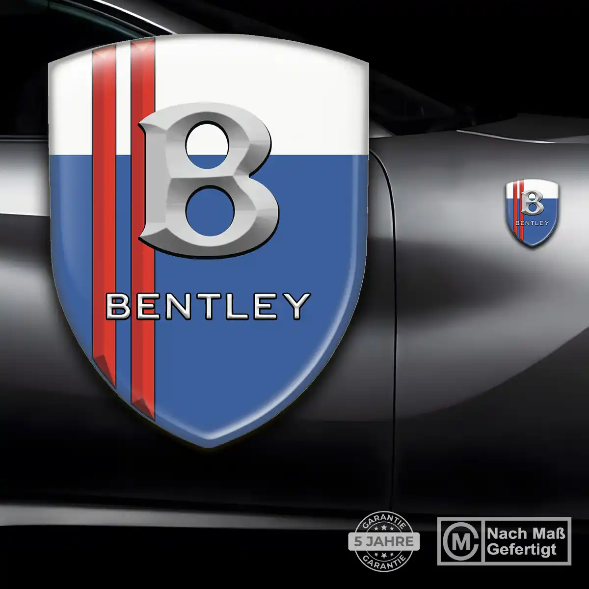 Bentley Aufkleber 3D Gel Silikon Überzeugende Qualität