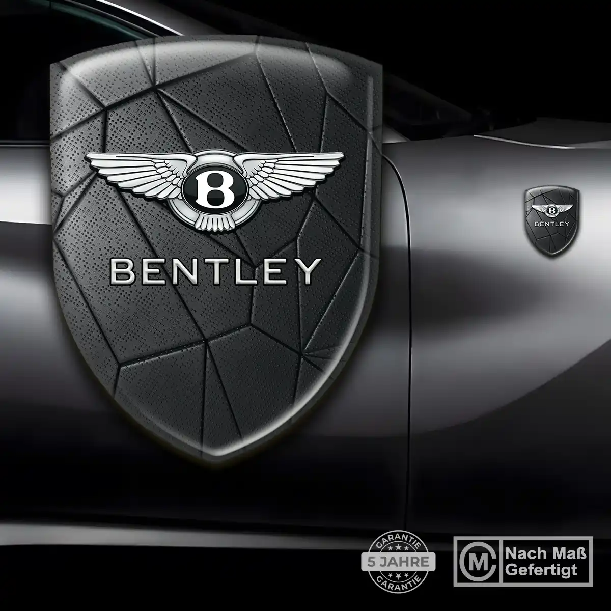 Bentley Aufkleber 3D Gel Silikon Elegantes Design