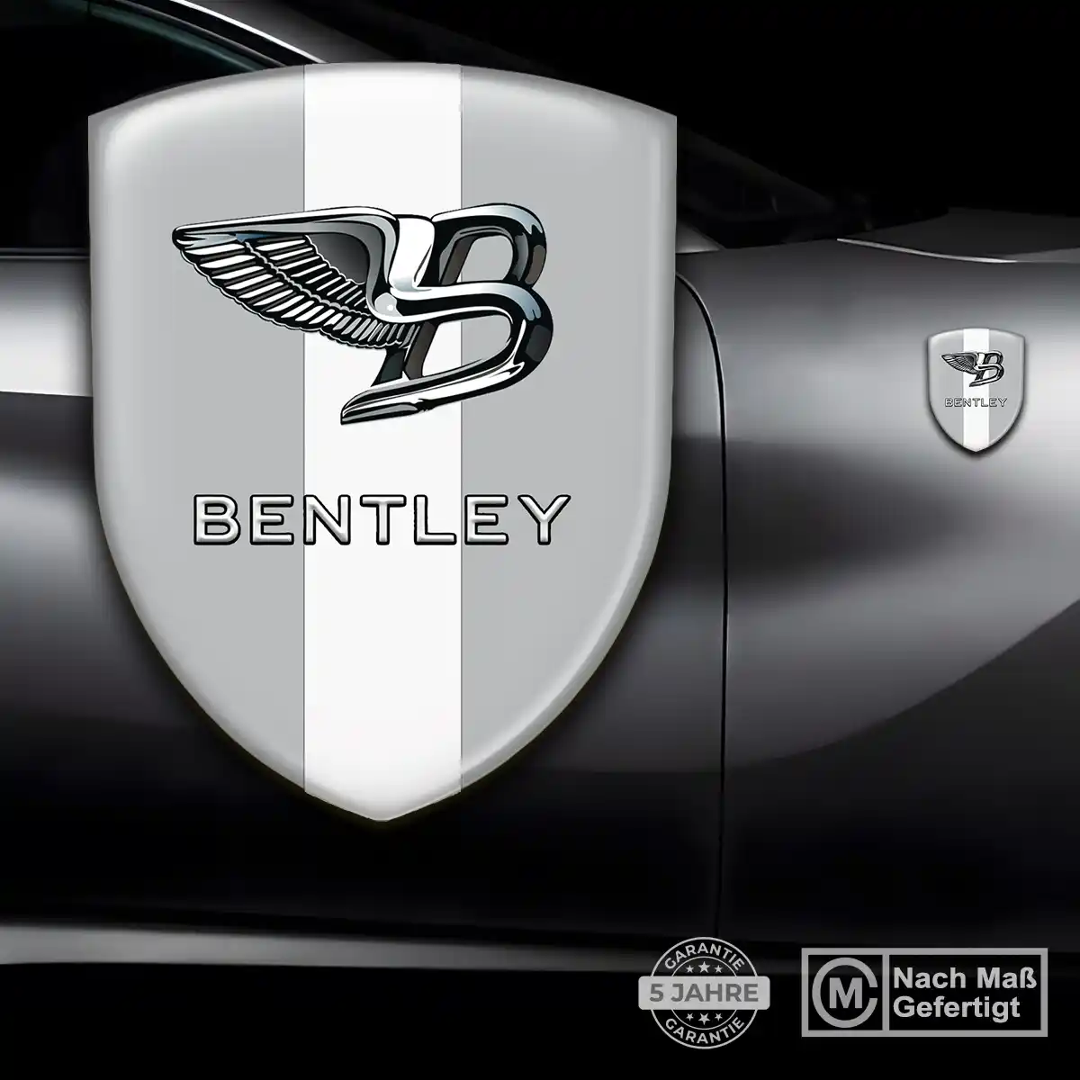 Bentley Aufkleber 3D Gel Silikon Exterieurdesign