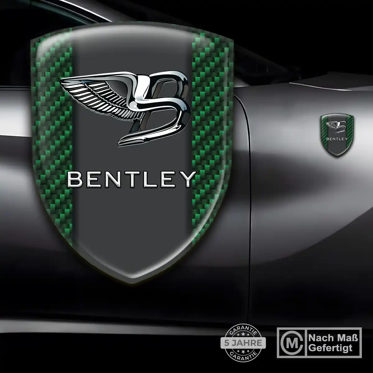 Bentley Aufkleber 3D Gel Silikon Limitierte Auflage