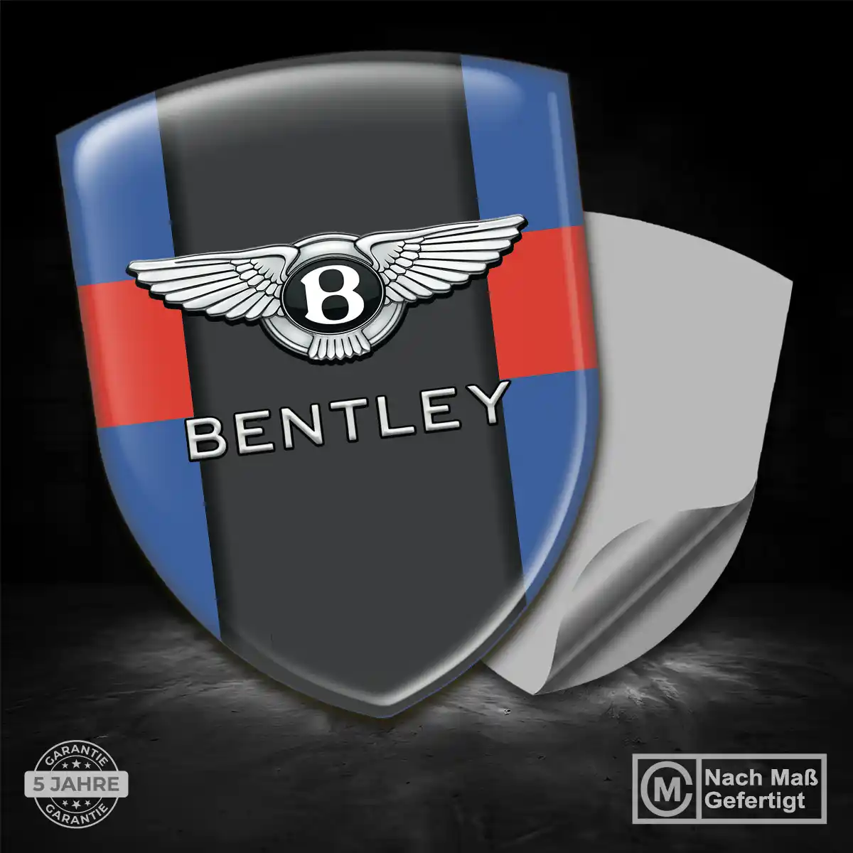 Bentley Aufkleber 3D Gel Silikon Luxus-Edition
