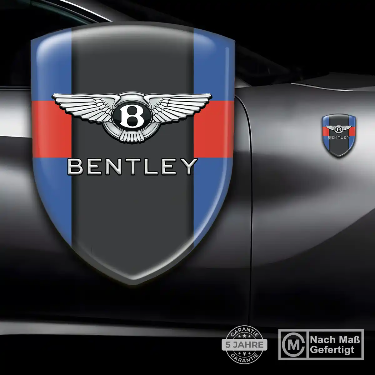 Bentley Aufkleber 3D Gel Silikon Luxus-Edition