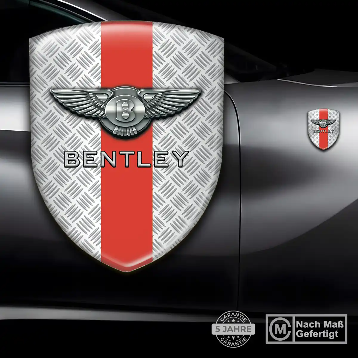 Bentley Aufkleber 3D Gel Silikon Premiumqualität