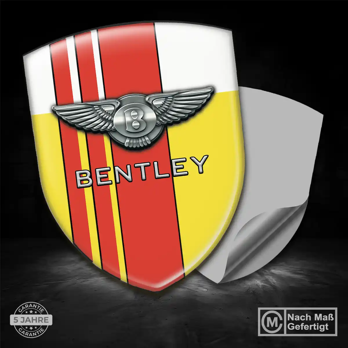 Bentley Aufkleber 3D Gel Wappen Auto Erstklassige Qualität