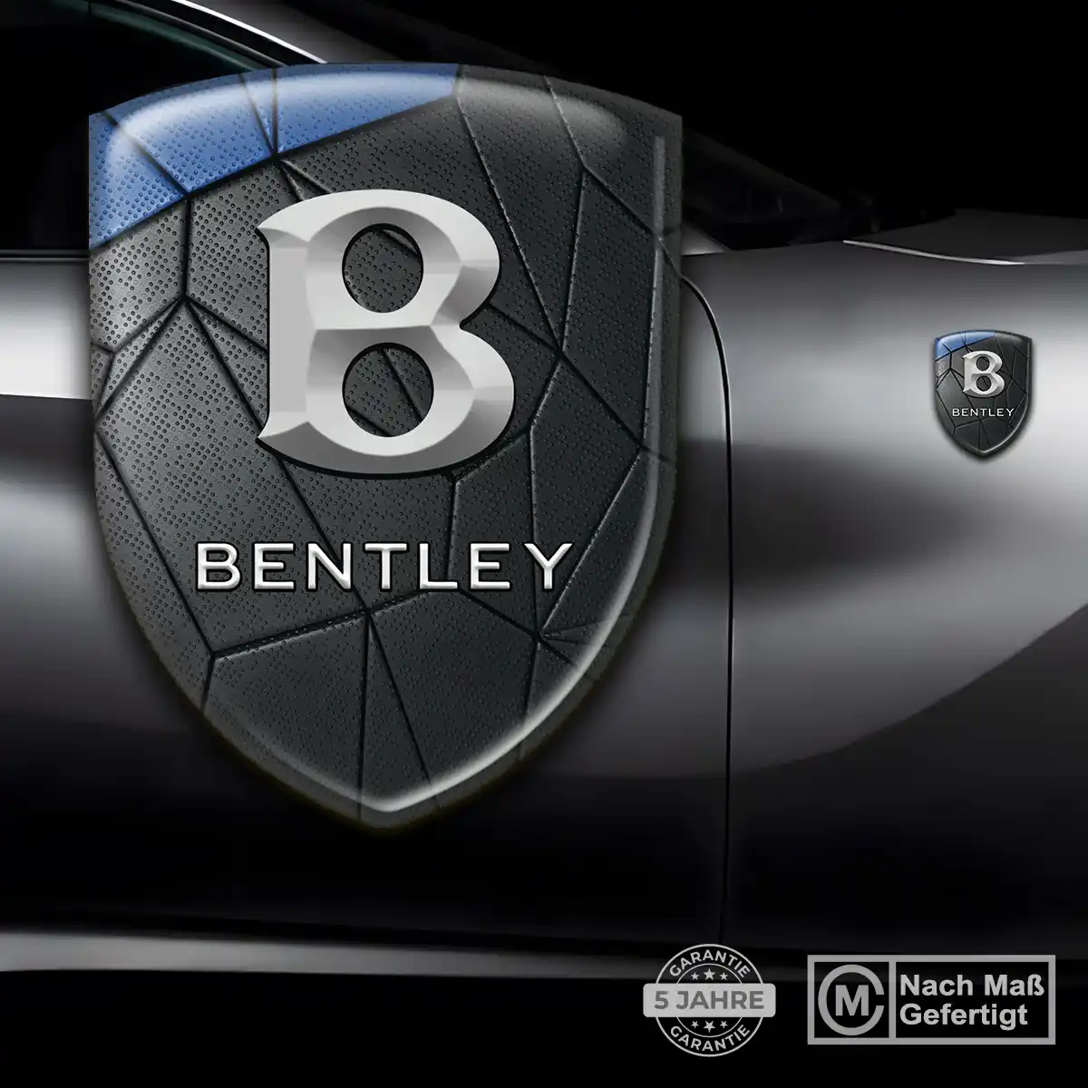 Bentley Aufkleber 3D Gel Wappen Auto Höchste Qualität
