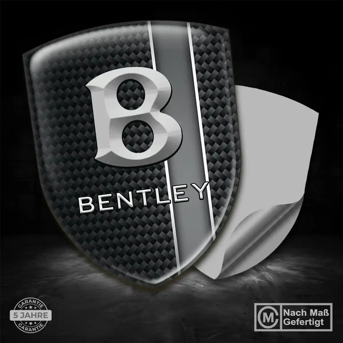 Bentley Aufkleber 3D Gel Wappen Auto Hohe Qualität