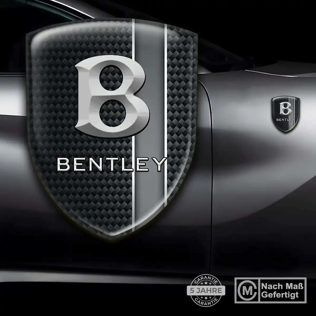 Bentley Aufkleber 3D Gel Wappen Auto Hohe Qualität