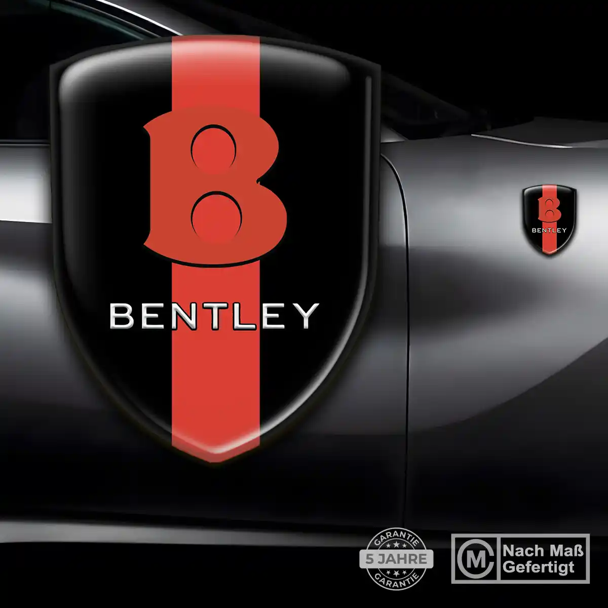 Bentley Aufkleber 3D Gel Wappen Auto Limitierte Auflage