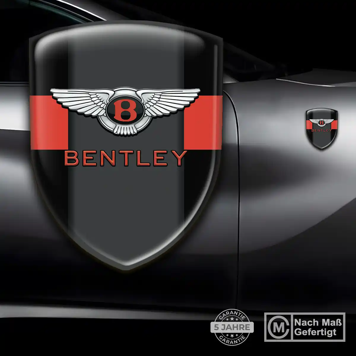 Bentley Aufkleber 3D Gel Wappen Auto Luxus-Edition