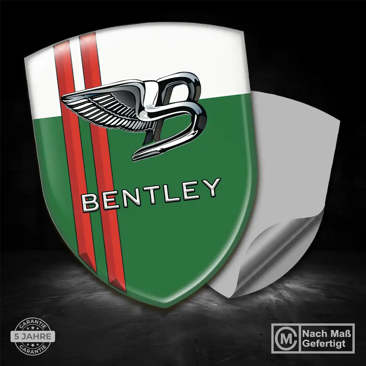 Bentley Aufkleber 3D Gel Wappen Auto Premiumqualität