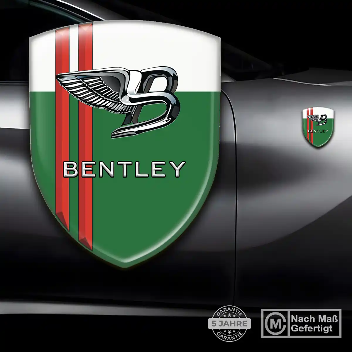 Bentley Aufkleber 3D Gel Wappen Auto Premiumqualität
