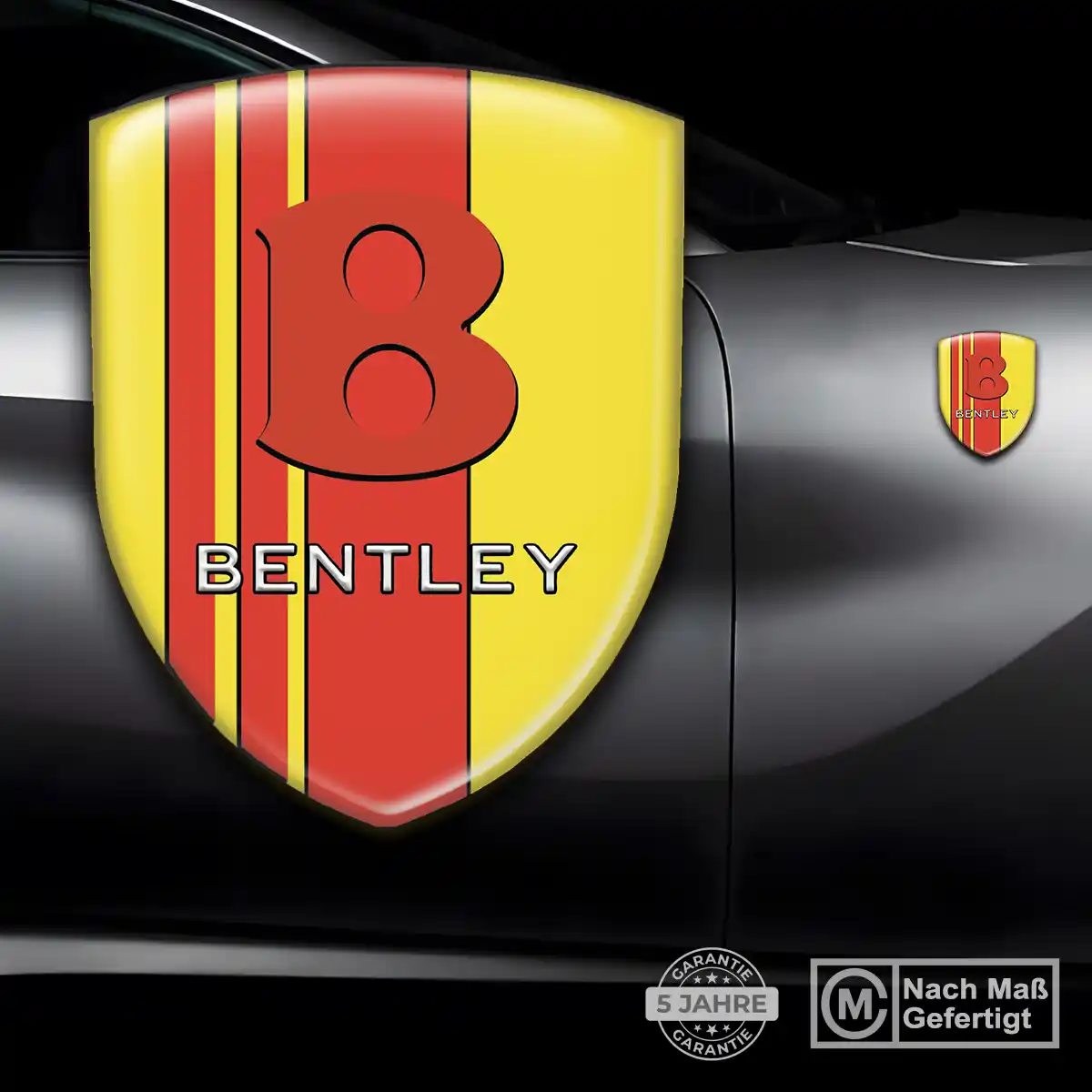 Bentley Aufkleber 3D Gel Wappen Auto Tuningfahrzeug