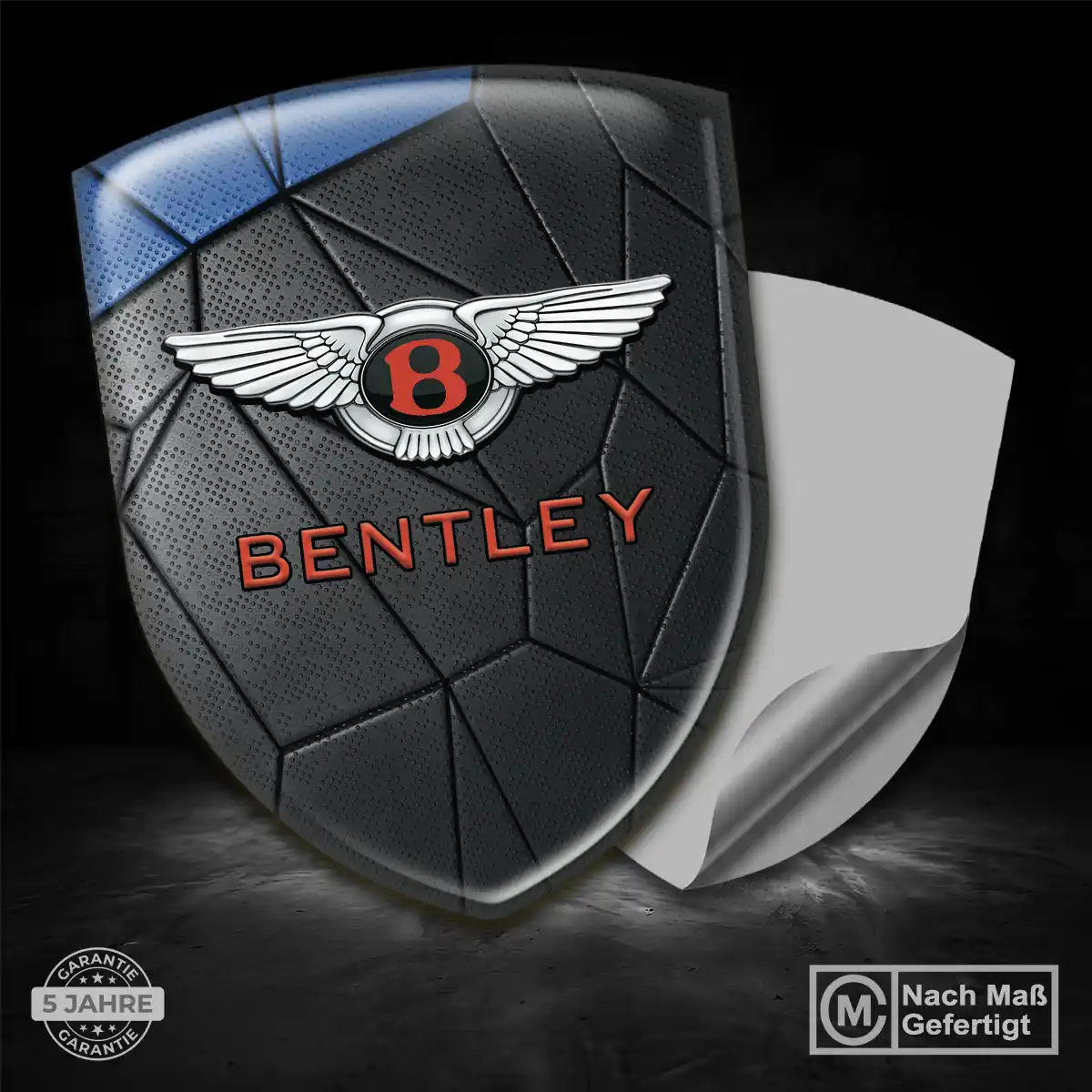 Bentley Aufkleber 3D Gel Wappen Erstklassige Qualität