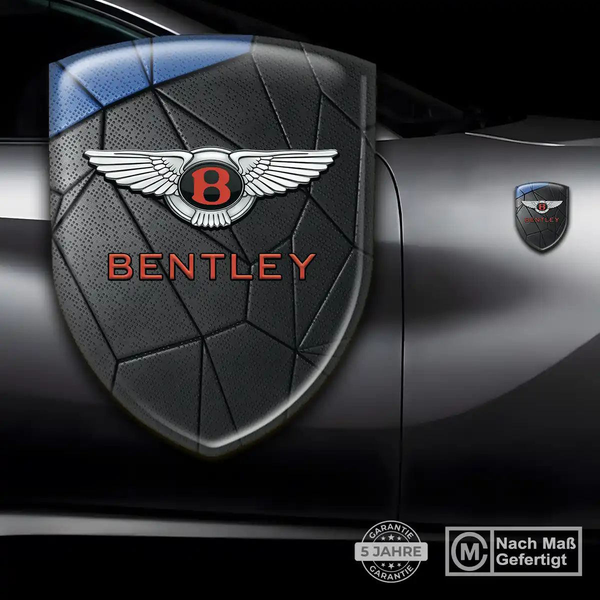 Bentley Aufkleber 3D Gel Wappen Erstklassige Qualität