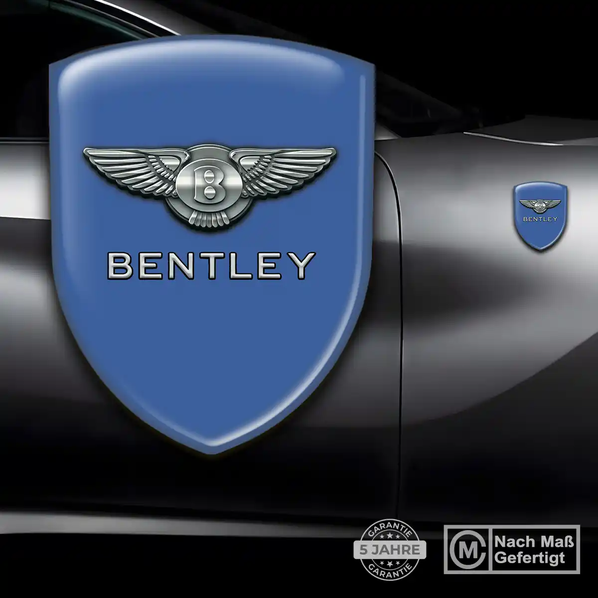 Bentley Aufkleber 3D Gel Wappen Exterieurdesign