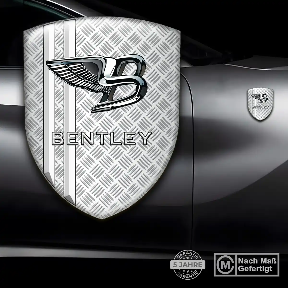 Bentley Aufkleber 3D Gel Wappen Höchste Qualität