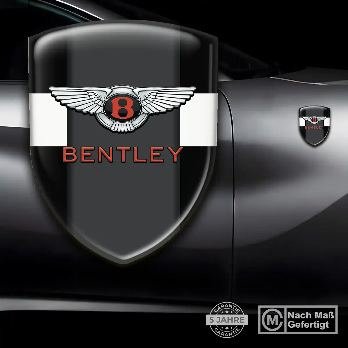 Bentley Aufkleber 3D Gel Wappen Hohe Qualität