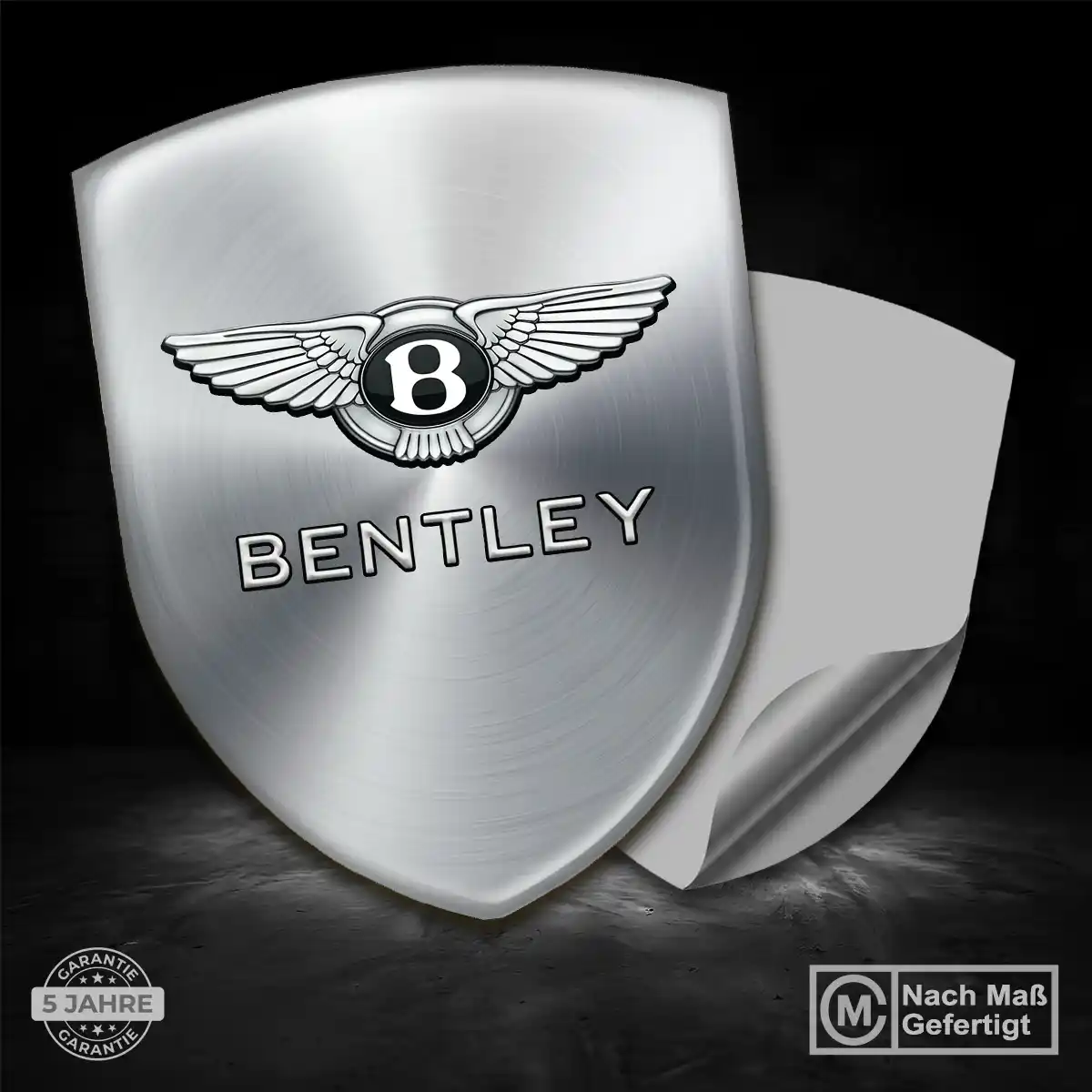 Bentley Aufkleber 3D Gel Wappen Limitierte Auflage