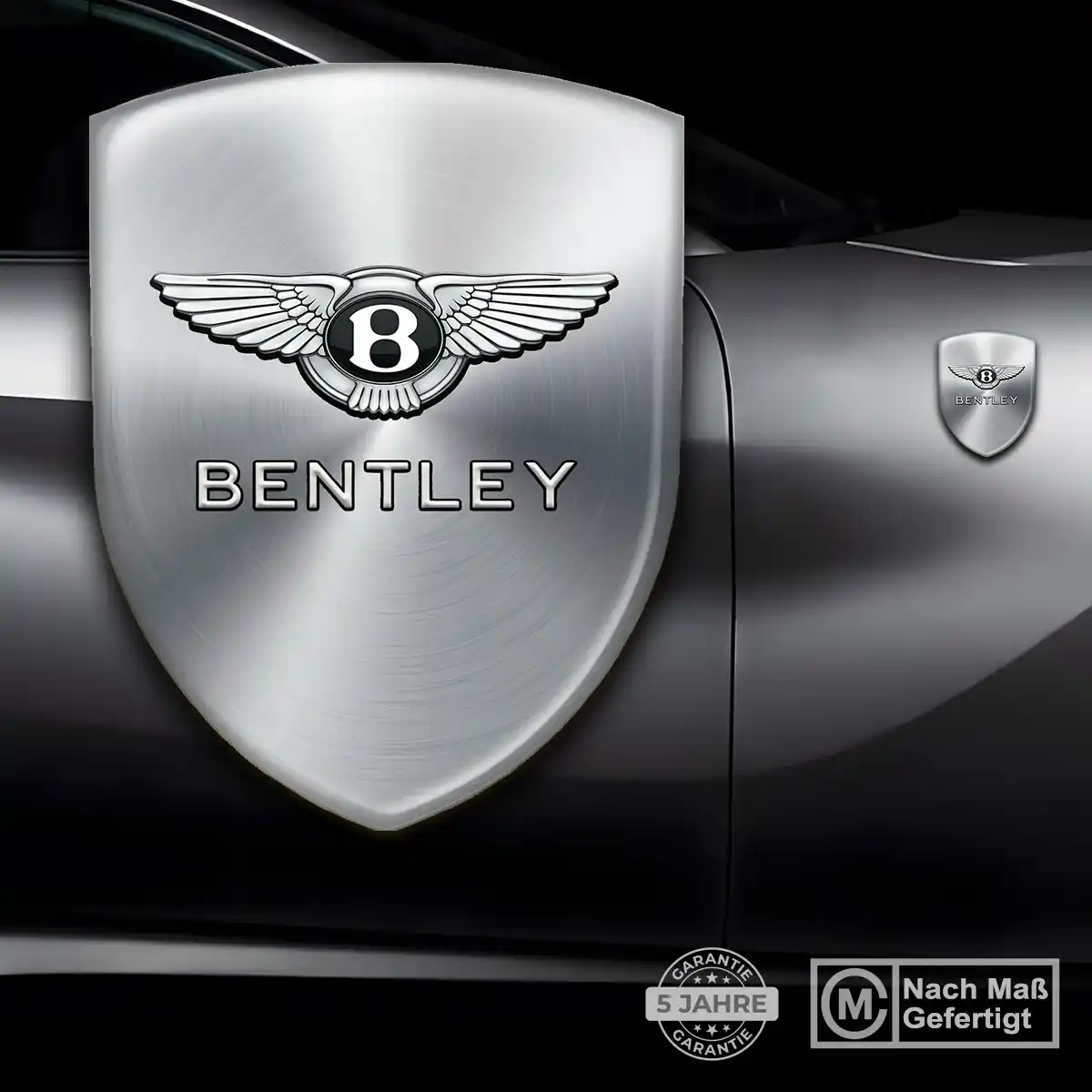 Bentley Aufkleber 3D Gel Wappen Limitierte Auflage