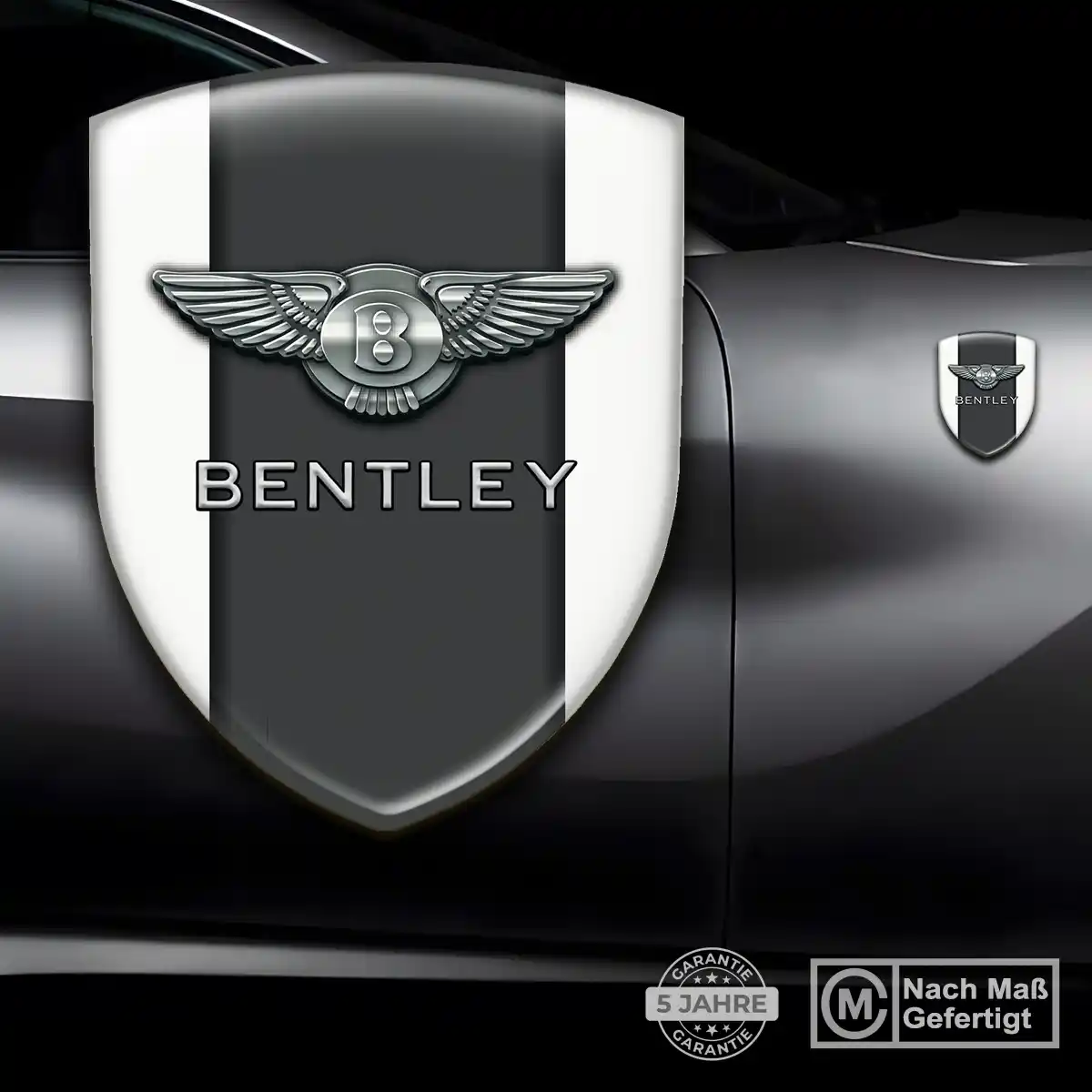 Bentley Aufkleber 3D Gel Wappen Premiumqualität